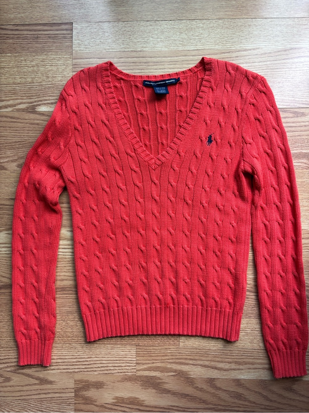 Ralph Lauren Sport 100% Cotton Sweater